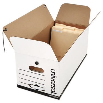 Universal® Economical Easy Assembly Storage Files, Letter Files, White, 12-carton freeshipping - TVN Wholesale